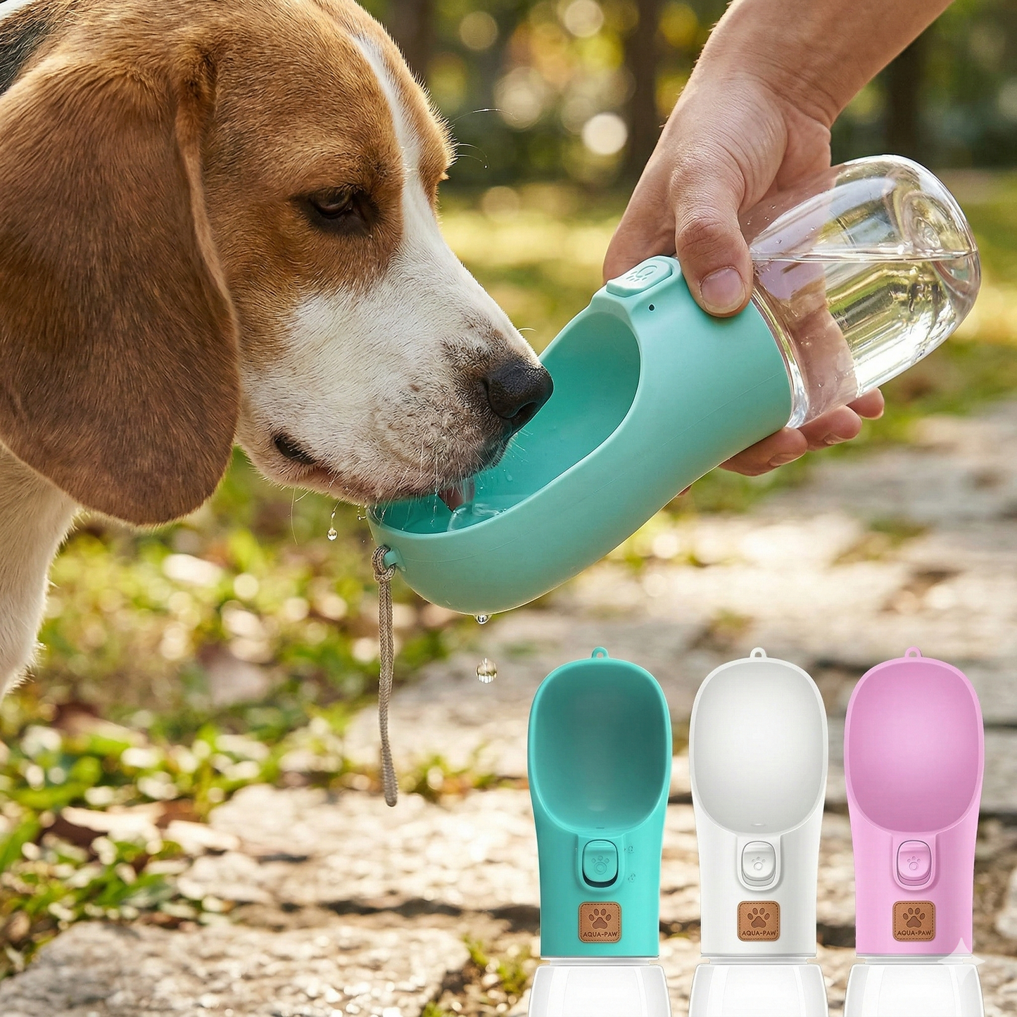 Portable Dog Water Bottle For Small Large Dogs Cat Outdoor Leakproof Walking Drinking Bowls Chihuahua French Bulldog Supplies